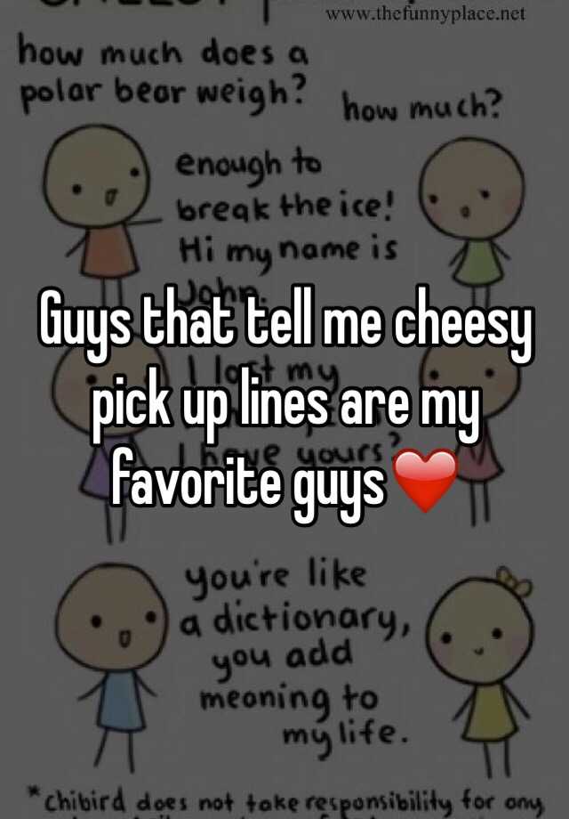 cheesy pick up lines for gay guys