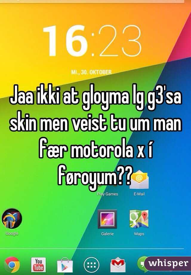 Jaa Ikki At Gloyma Lg G3 Sa Skin Men Veist Tu Um Man Faer Motorola X