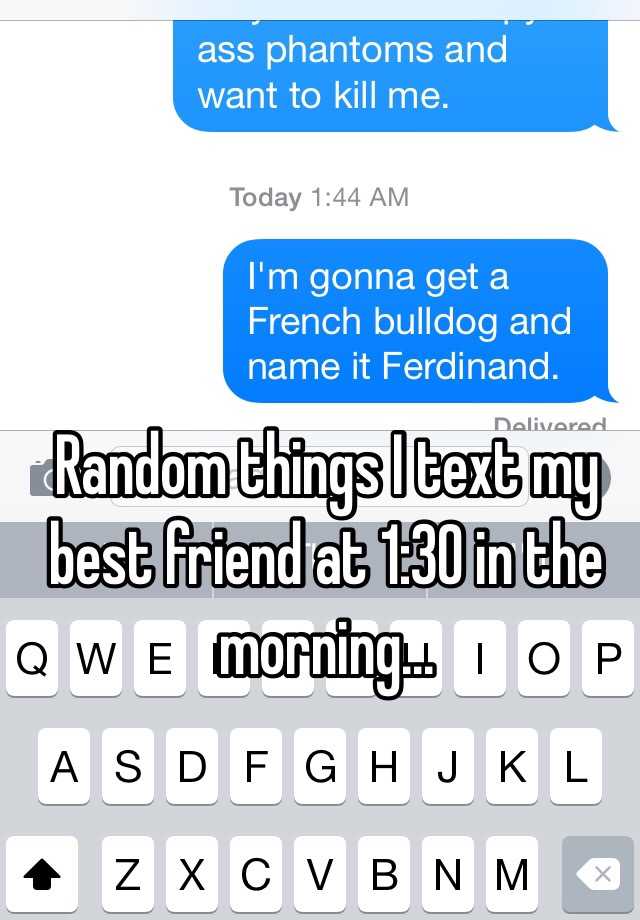 To text things random 101 Funny