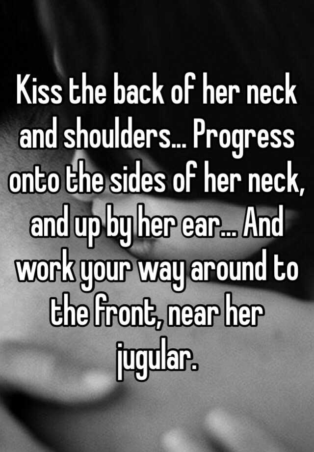 how to kiss back