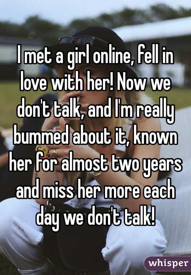 fell in love online