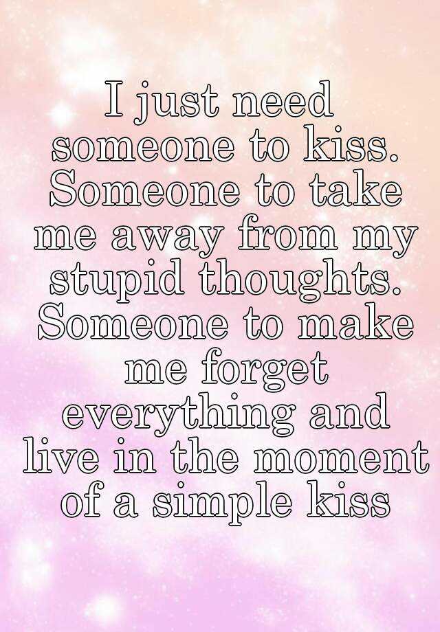 a simple kiss