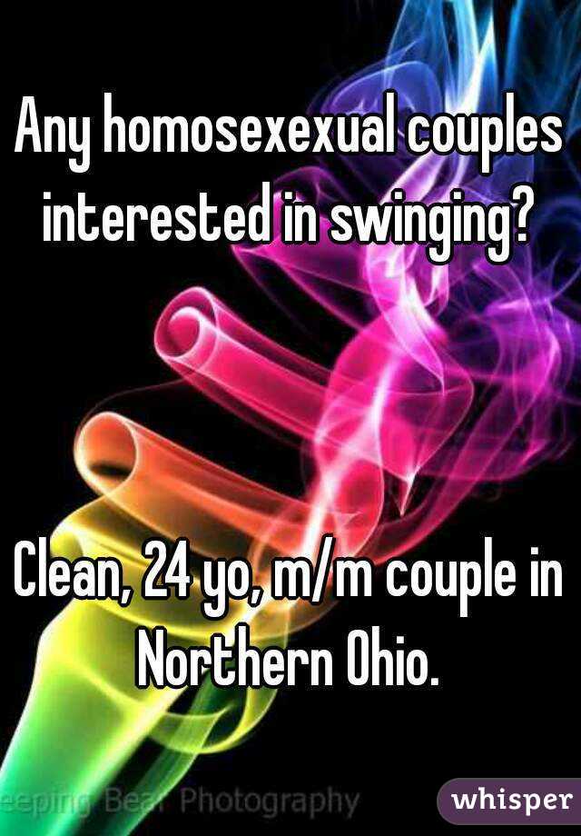 Any Homosexexual Couples Interested In Swinging Clean 24