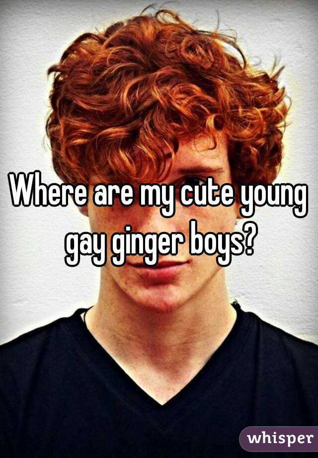 Gay ginger boy