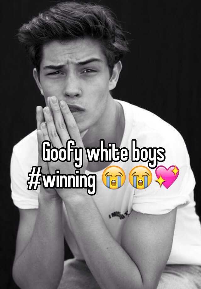 Goofy white boys #winning 😭😭💖