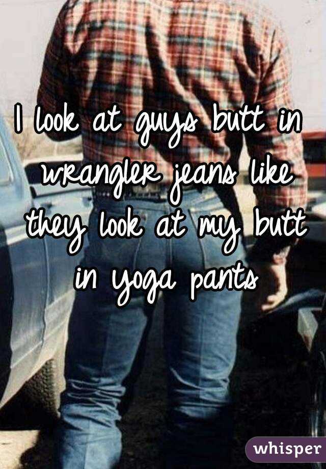 guys in wrangler jeans