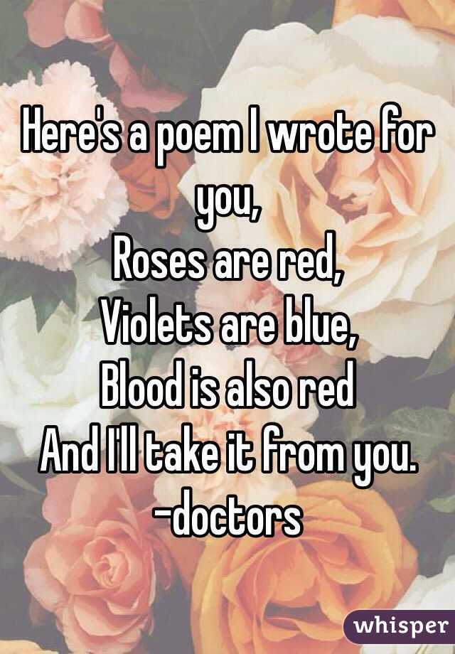 Who wrote the poem roses are red violets are blue