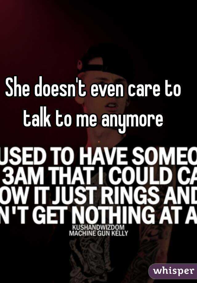Care doesnt anymore she when Pathetic Signs