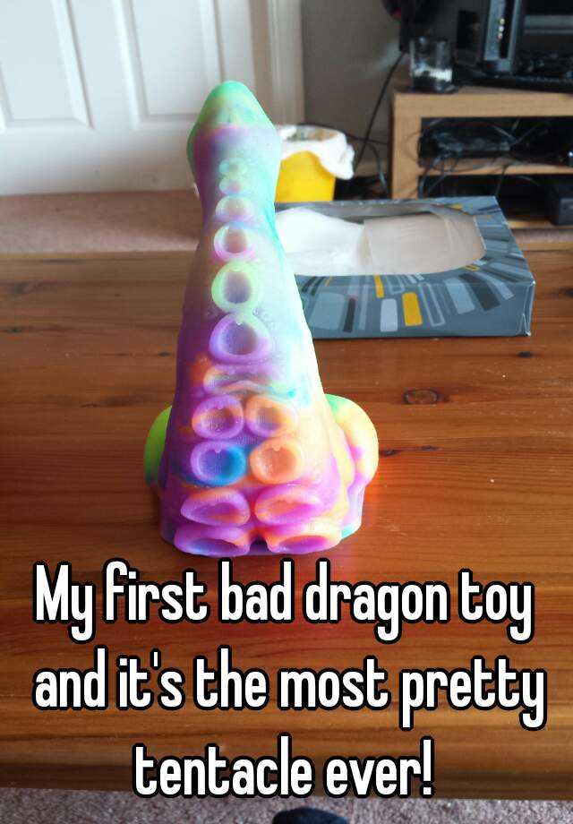My first bad dragon toy and it's the most pretty tentacle ever! 