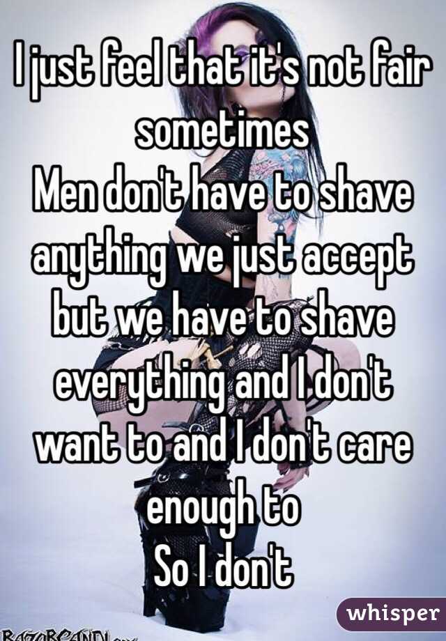 Who shave everything men 8 Luxury