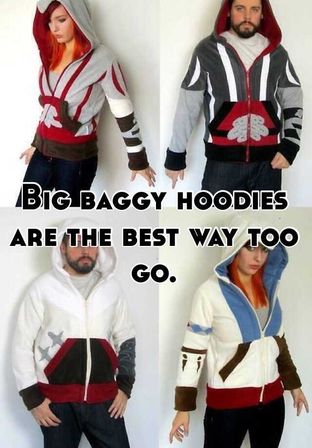 big baggy hoodies