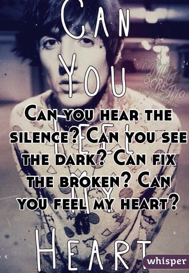 can-you-hear-the-silence-can-you-see-the-dark-can-fix-the-broken-can