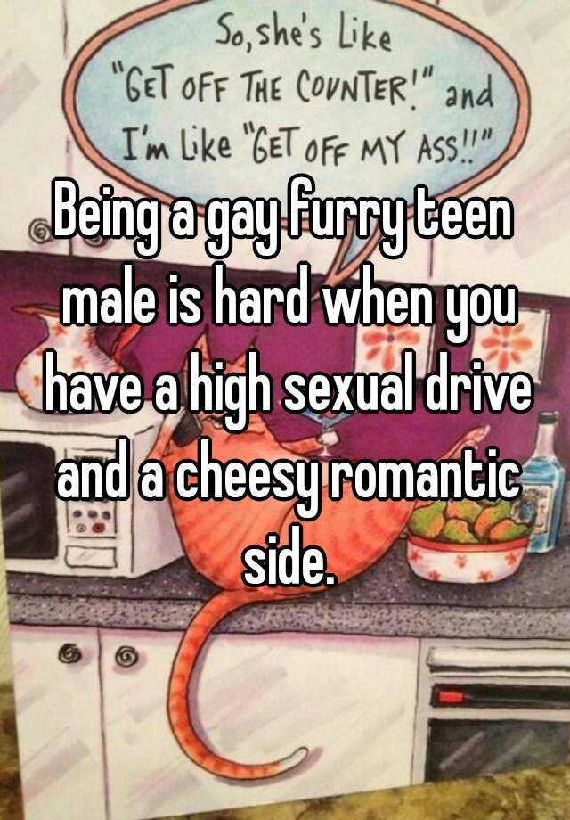 Being A Gay Furry Teen Male Is Hard When You Have A High Sexual Drive And A Cheesy Romantic Side