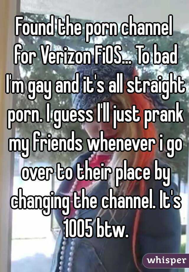 Found The Porn Channel For Verizo