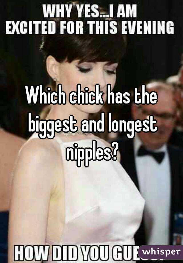 Has biggest nipples the who Amanda Holden