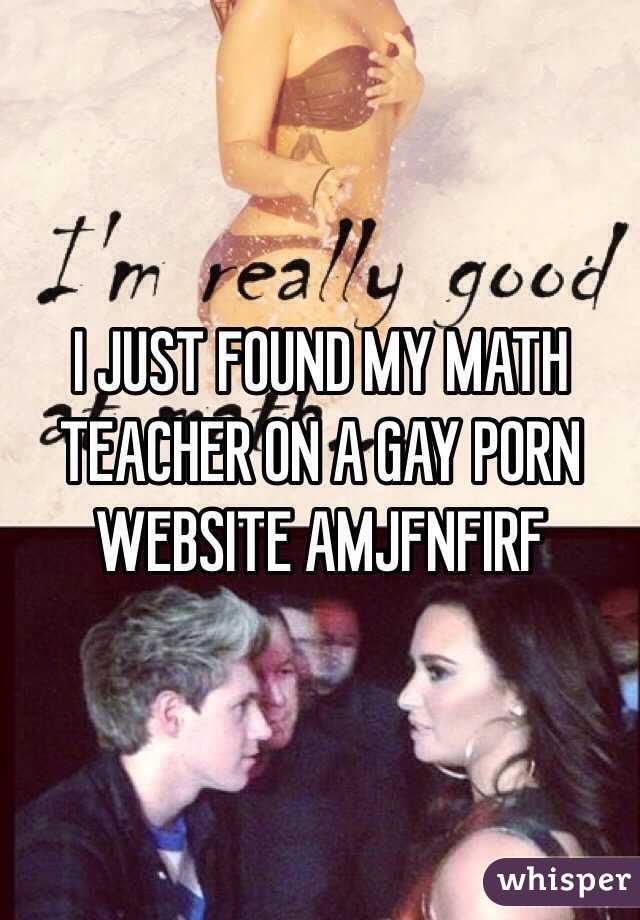 640px x 920px - I JUST FOUND MY MATH TEACHER ON A GAY PORN WEBSITE AMJFNFIRF