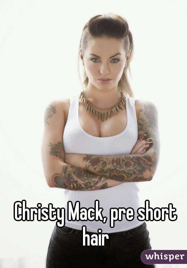 Christy Mack Pre Short Hair