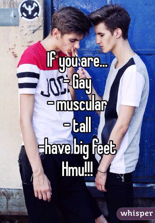 Gay muscle feet