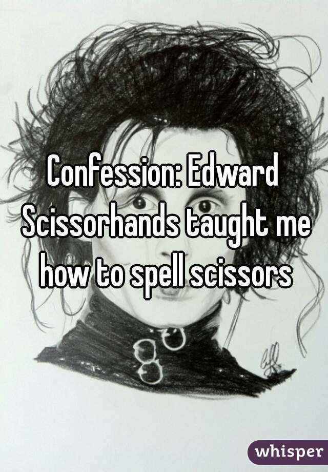 how to spell scissors