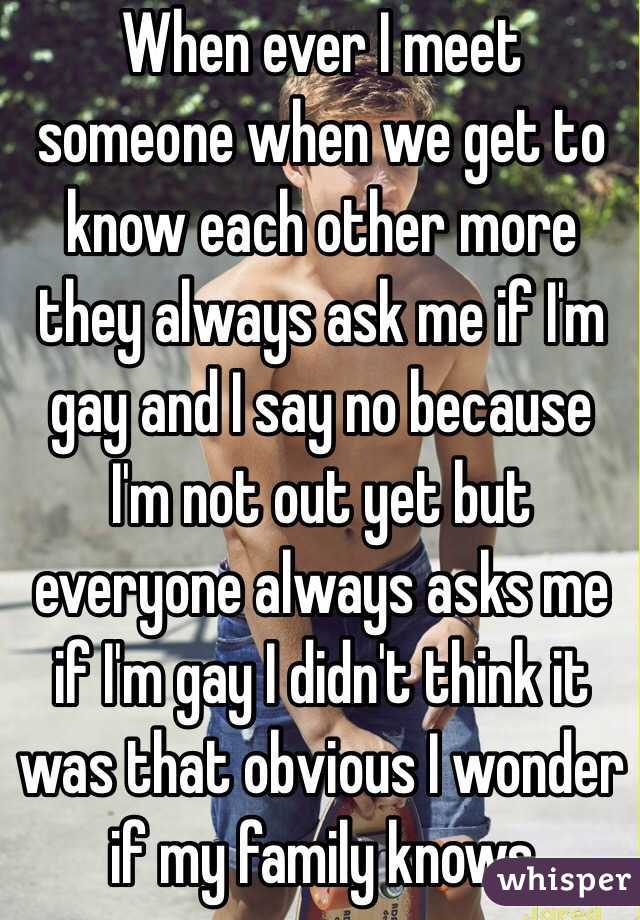i am i gay i think i am
