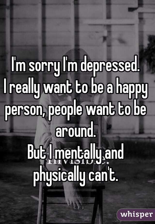 sad depression im sorry quotes
