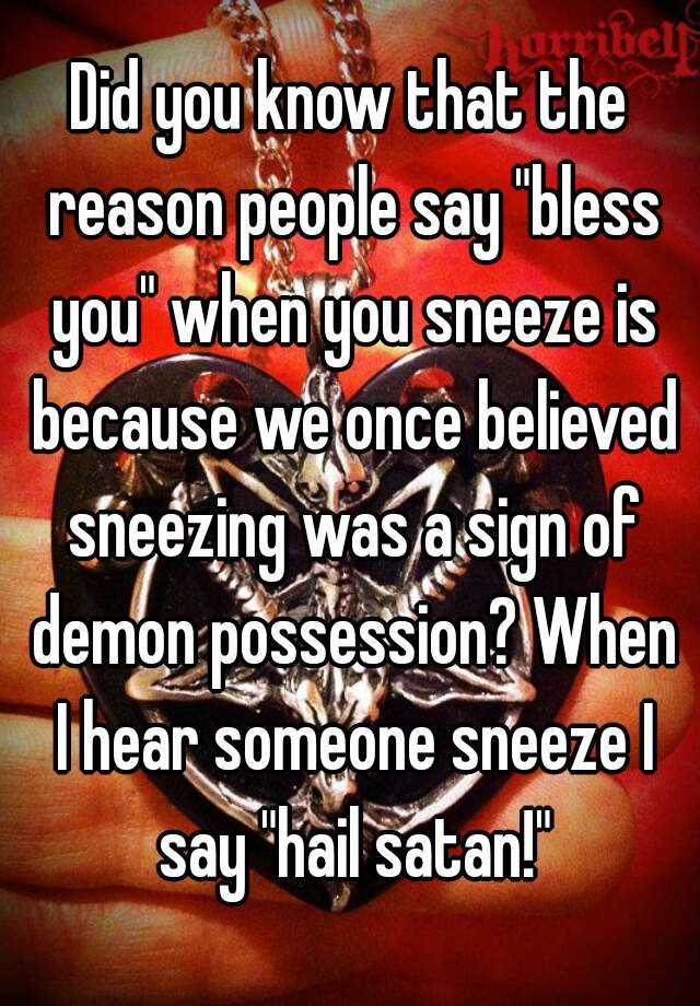 why dont you sneeze when you sleep