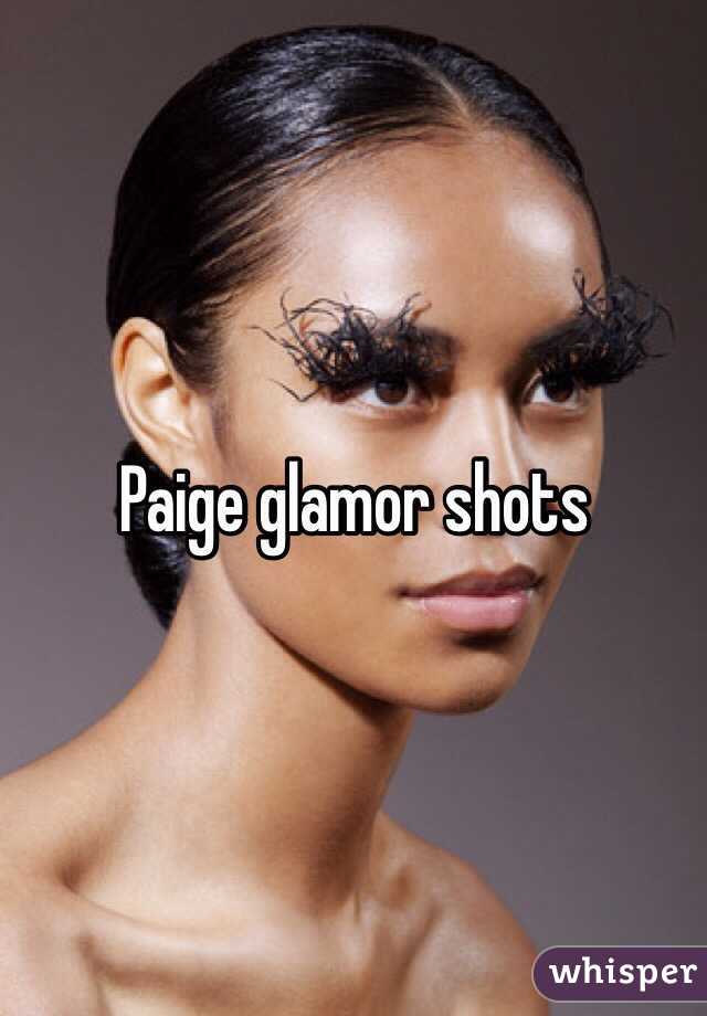 Paige glamor shots