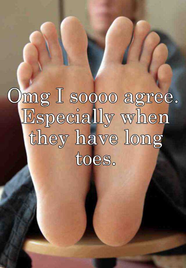 I love long toes