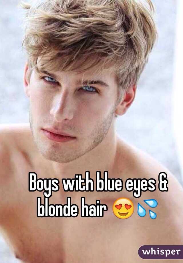 Boys With Blue Eyes Blonde Hair