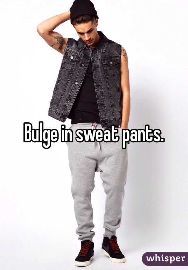Sweatpants Bulge