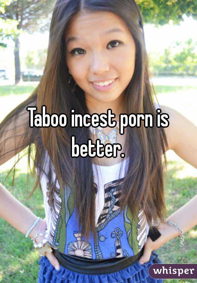 Taboo 1 incest Incest taboo