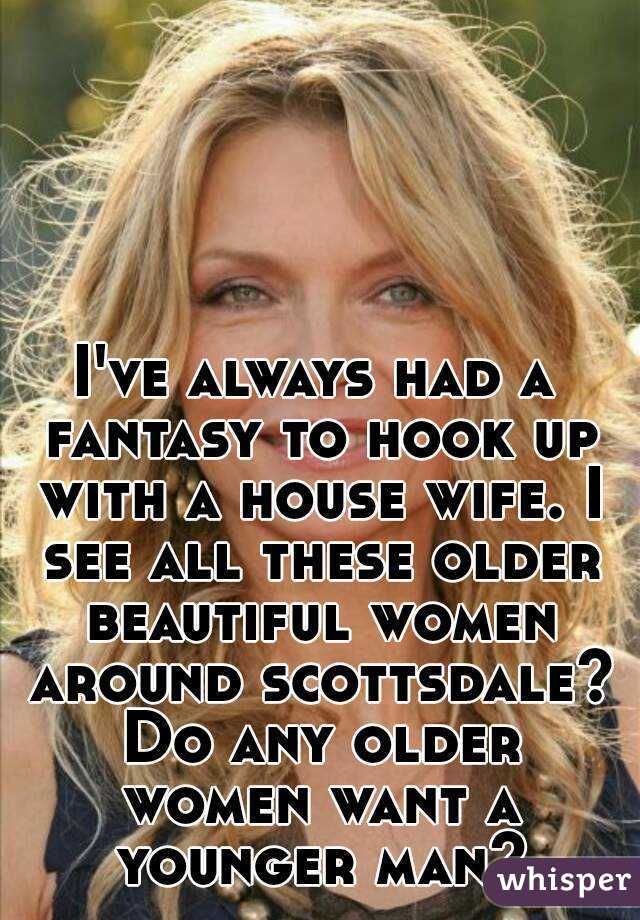 hooking up with an older woman