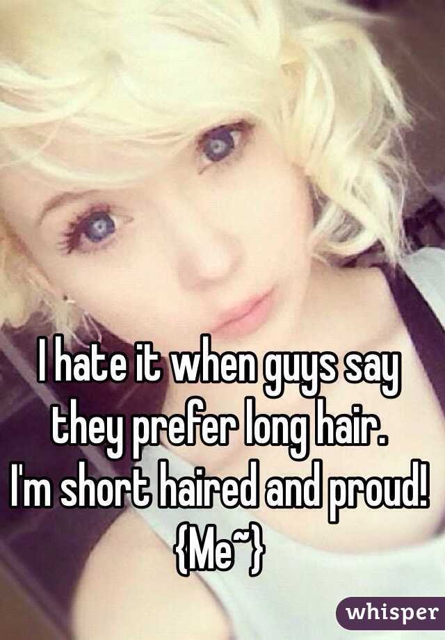 Do Men Prefer Long Hair Or Short Hair