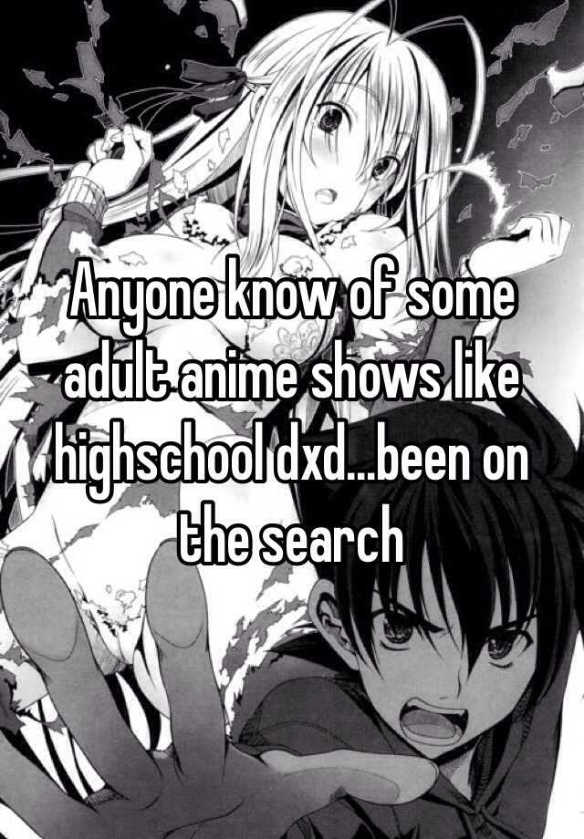 Anime Like Highschool Dxd