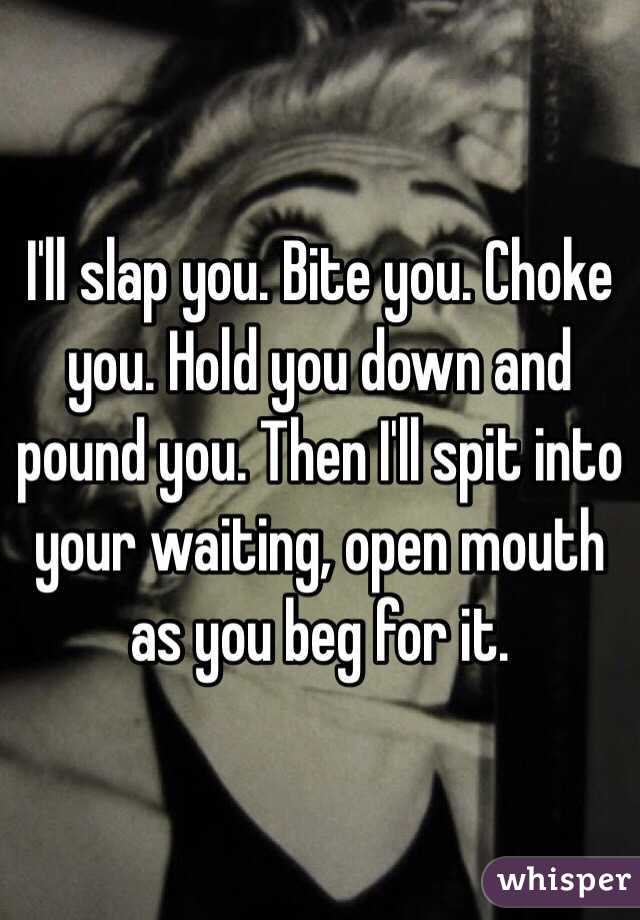 choke you
