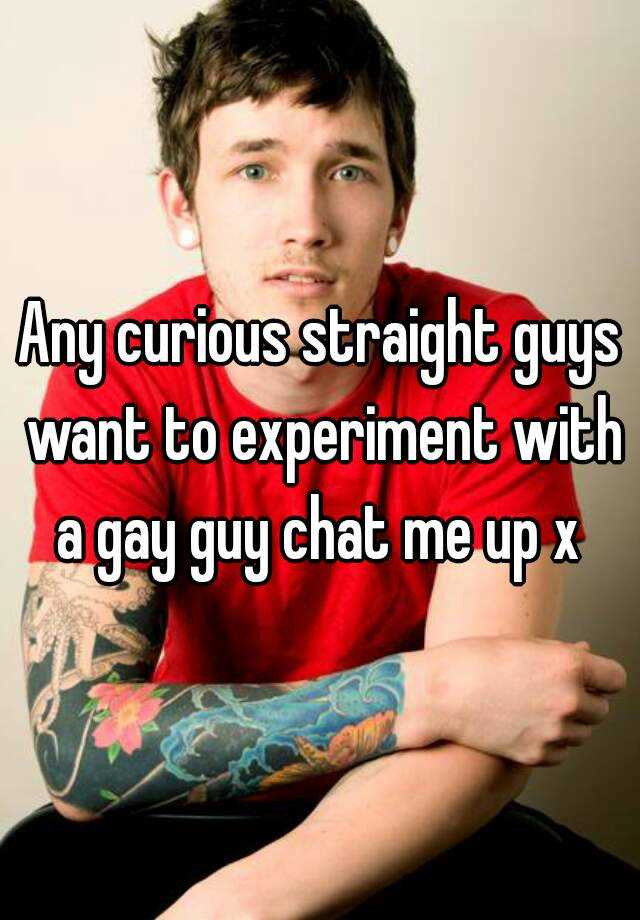 Straight curious gay