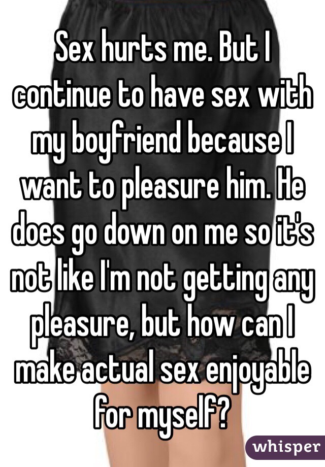 Sexual pleasure for him