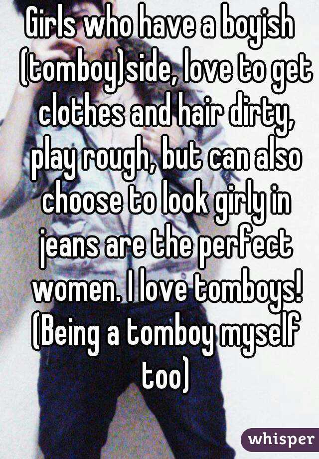 can a tomboy fall in love with a girl