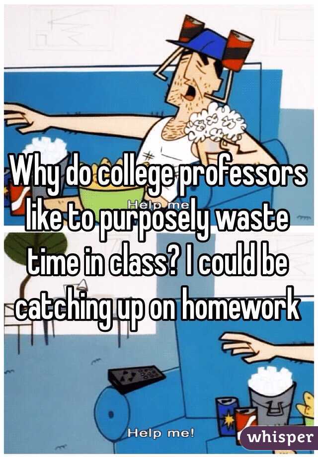 essay on homework is a waste of time
