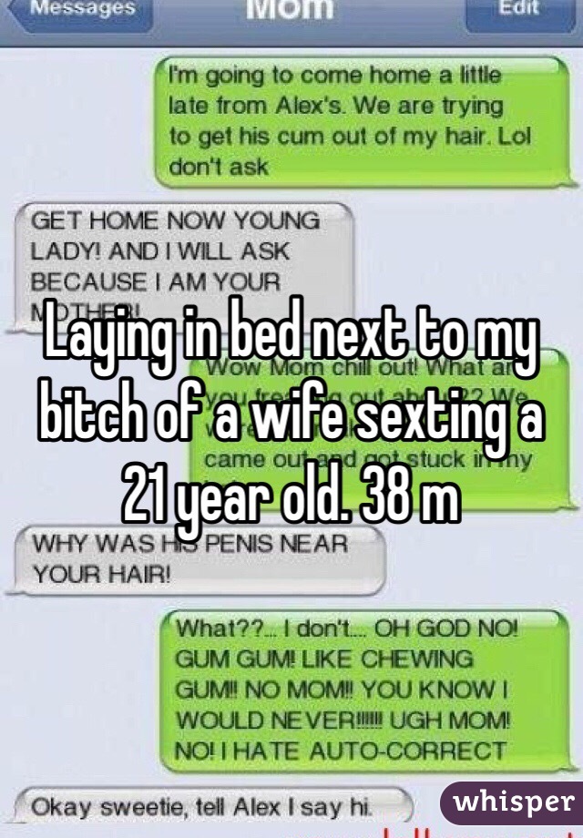 Wife sexting messages