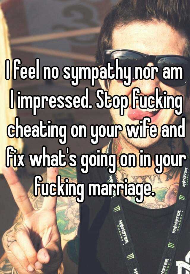 Fix your fucking marriage