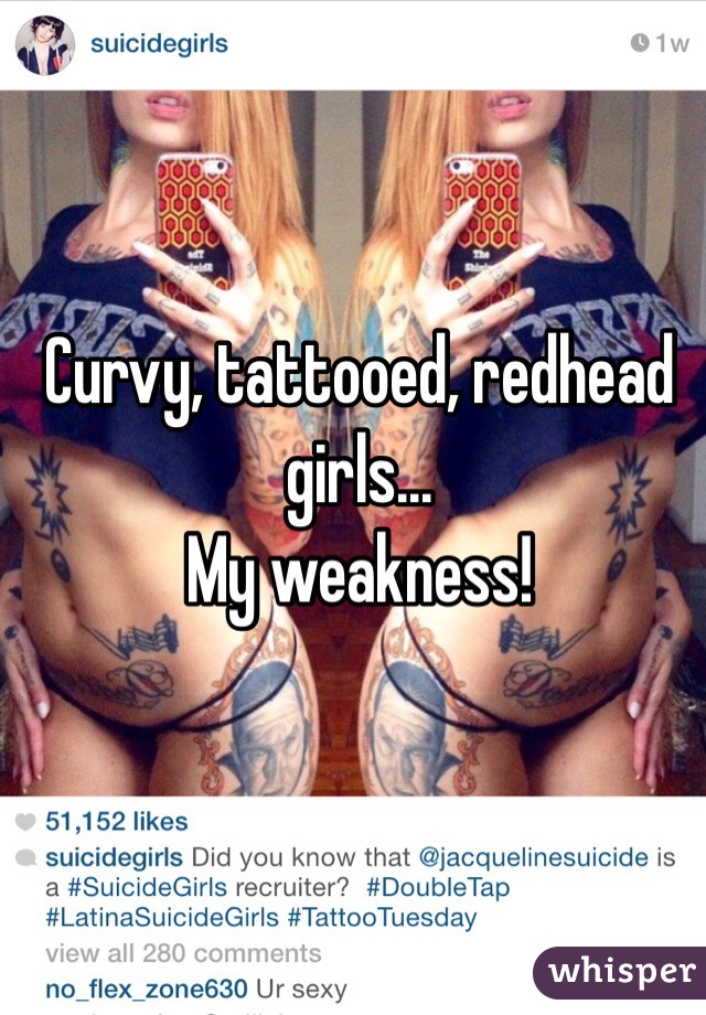 Tattooed girls curvy Tattooed Women