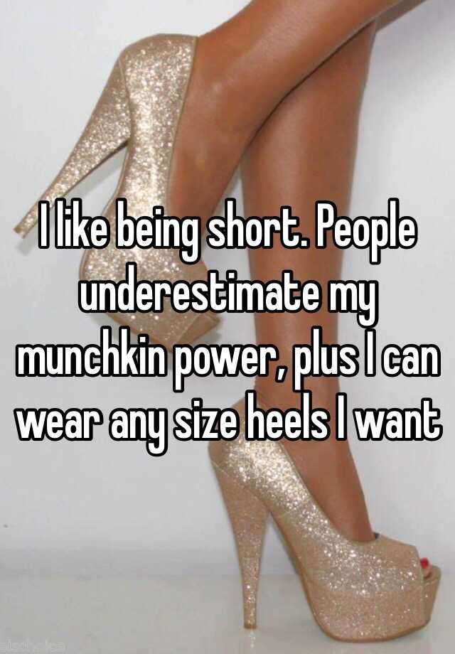 heels for short people