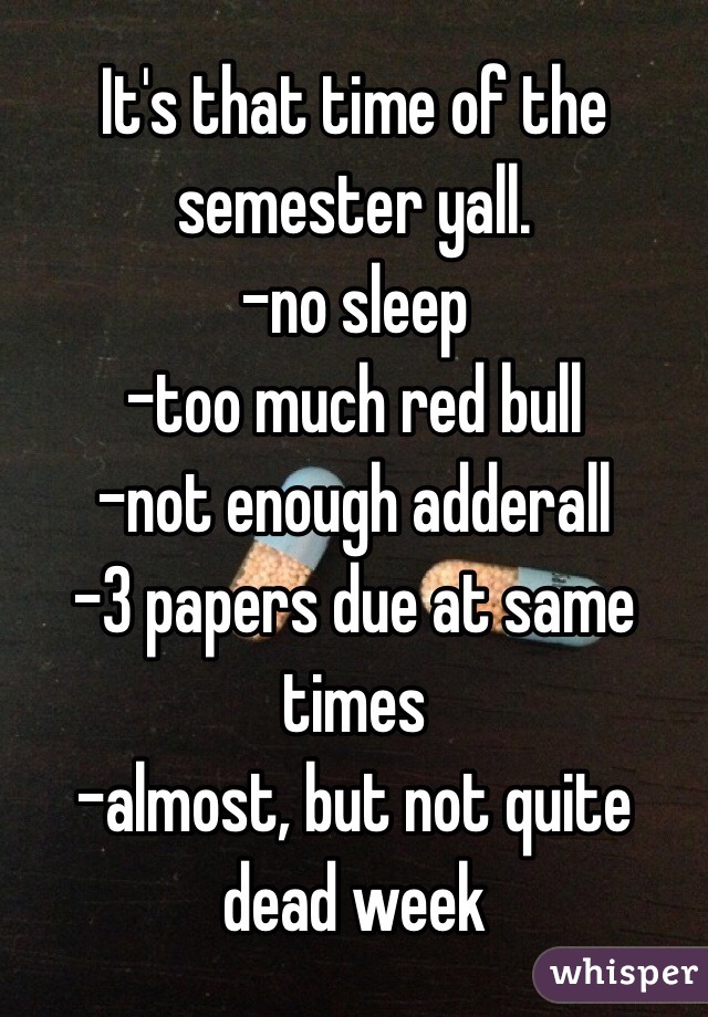 no sleep and adderall