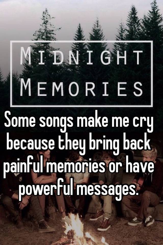 songs that bring back memories