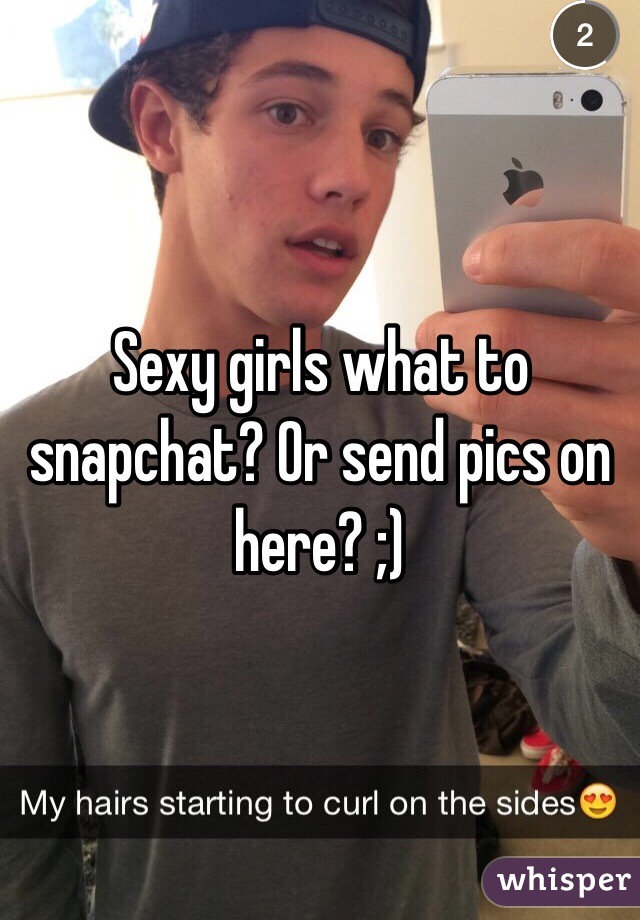 Of girls snapchat sexy Hot Snapchat