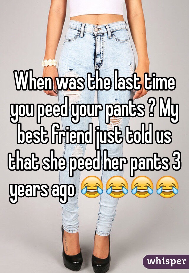 She Pees Her Jeans
