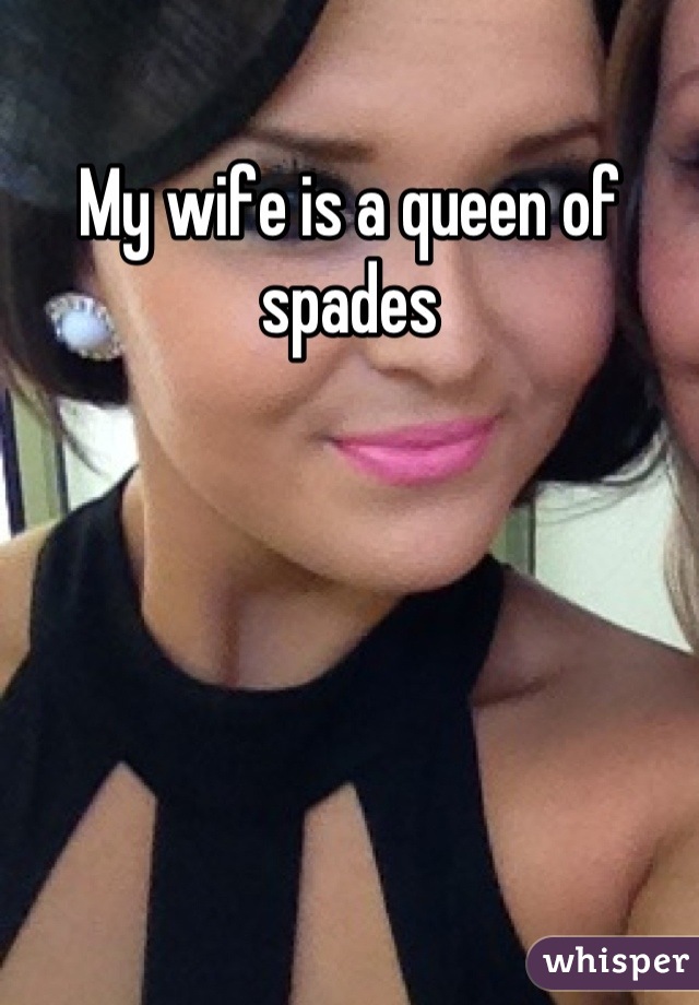 real queen of spades wife