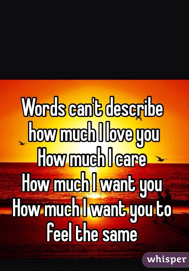 Much you love words express how cannot i I Love