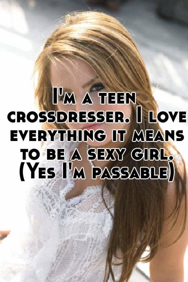 Crossdresser teen